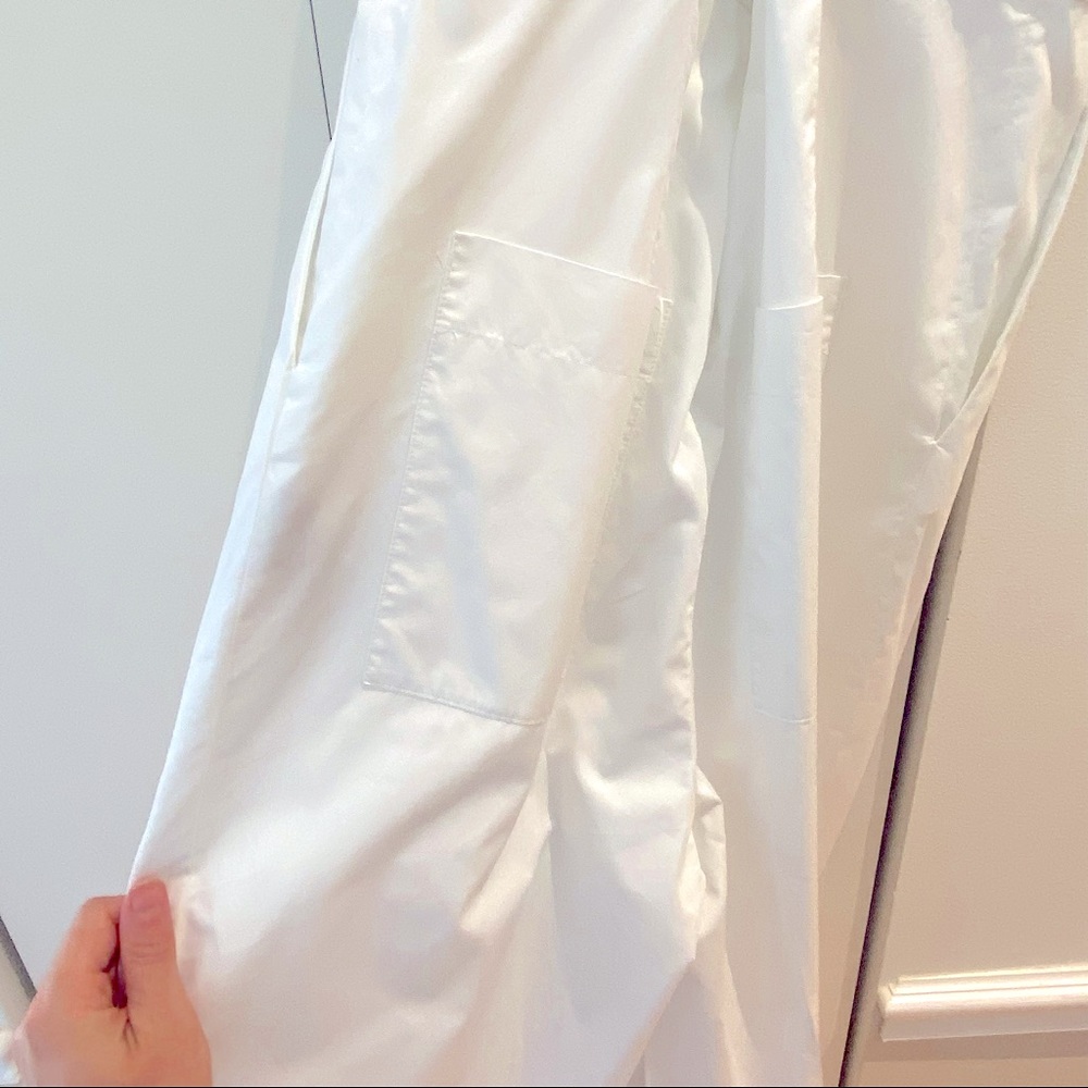 Tibi Flamenco Pleated Cotton Culottes Jumpsuit - Picture 10 of 12